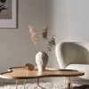 Online Swedese Flower mono bord 107x114 cm H45 Ek lackad-nutmeg RAL1019