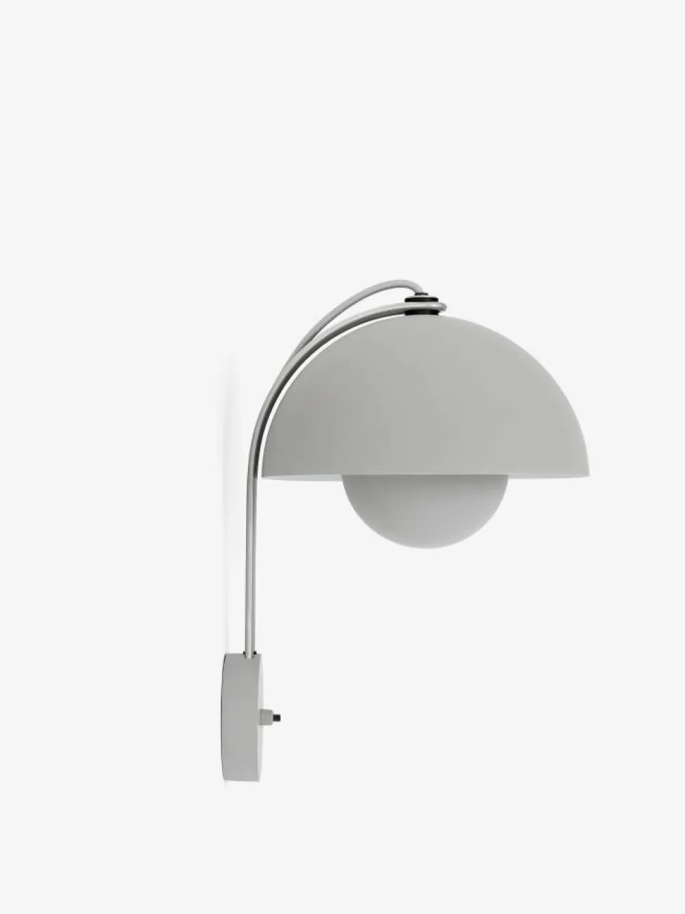&Tradition Flowerpot VP8 vägglampa Matt light grey