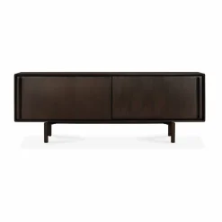 Ethnicraft Flow sideboard Rose brown mahogany 224x82 cm