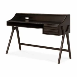 Discount Ethnicraft Flow skrivbord Rose brown mahogany 140x55 cm