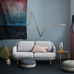 Fritz Hansen Foldable Tray Table Ø 45 cm Ek