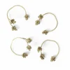 Best Ferm Living Forest servettring 4-pack Brass