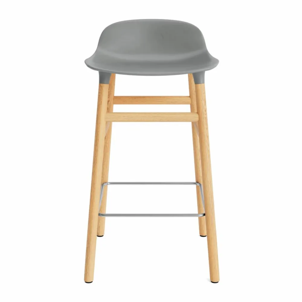 Discount Normann Copenhagen Form Chair barstol ekben grå