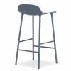 Discount Normann Copenhagen Form Chair barstol metallben blå