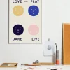 Barn Paper Collective Four Feelings poster 50x70 cm