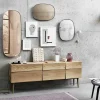 Best Muuto Framed spegel Grå 59x44 cm