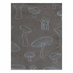 Cooee Design Fungi servett 33x33 cm 20-pack Hazelnut-white