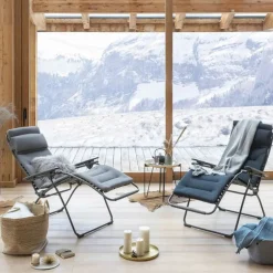Lafuma Futura BeComfort solstol Becomfort silver