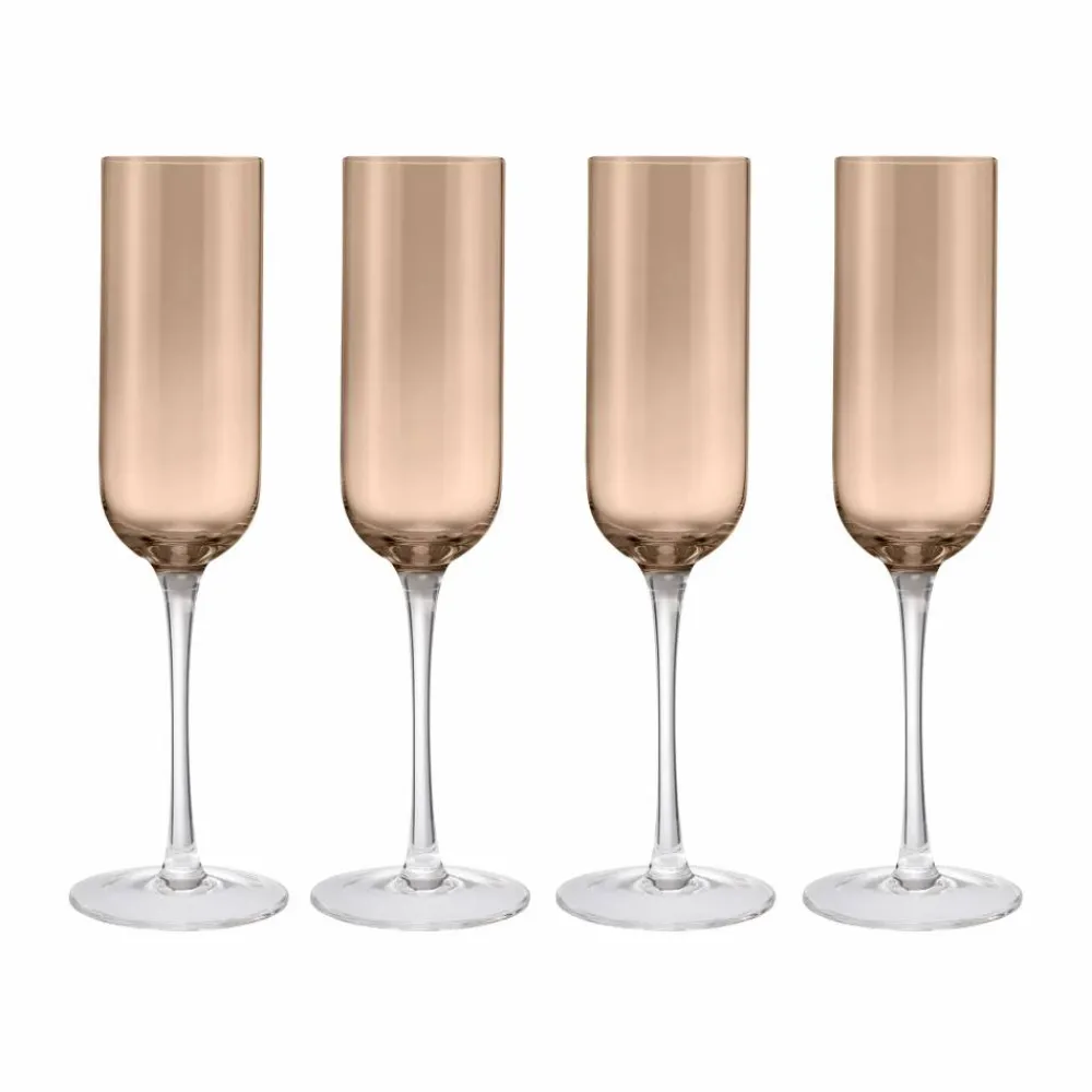 Clearance blomus Fuumi champagneglas 22 cl 4-pack Coffee-Klar