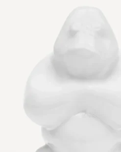 Outlet Kosta Boda Gabba Gabba Hey skulptur 120 mm Cloudy white