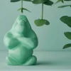 Best Kosta Boda Gabba Gabba Hey skulptur 120 mm Mint green