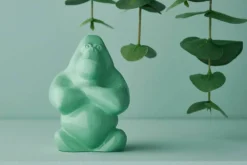 Best Kosta Boda Gabba Gabba Hey skulptur 120 mm Mint green