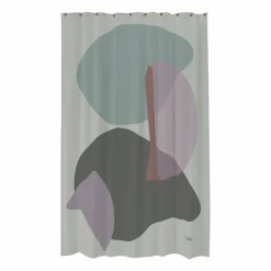 Mette Ditmer Gallery duschdraperi 150x200 cm Frost green