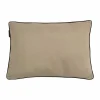 Garden Glory kudde Beige med svart kant 50x70 cm