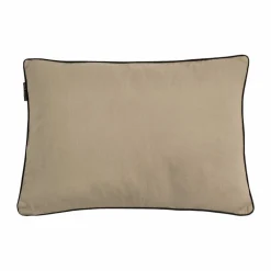 Garden Glory kudde Beige med svart kant 50x70 cm