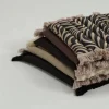 Discount Garden Glory sittdyna med fransar Svart offwhite frans 38x40 cm