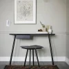 Best Fritz Hansen Georg pall Svartlackerad ek