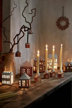 Kähler Gingerbread julhänge 5 cm 2-pack Brun