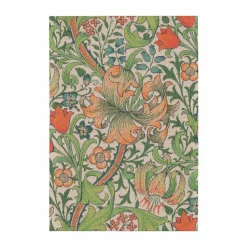 Outlet Ekelund Linneväveri Golden Lily kökshandduk 35x50 cm Multi