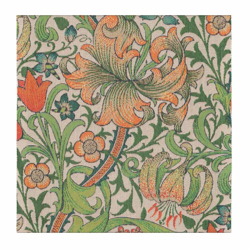 Best Ekelund Linneväveri Golden Lily servett 35x35 cm Multi