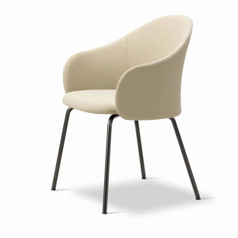 Sale Fredericia Furniture Gomo Armchair karmstol tube base Mylla 221-flint