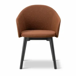 Best Fredericia Furniture Gomo Armchair karmstol wood base Myr 362-svartlackerad ek
