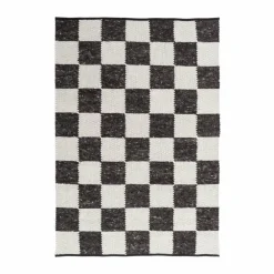 Clearance Tisca Gotland Design matta Special Edition Anthracite-white nr. 2428 70x140 cm