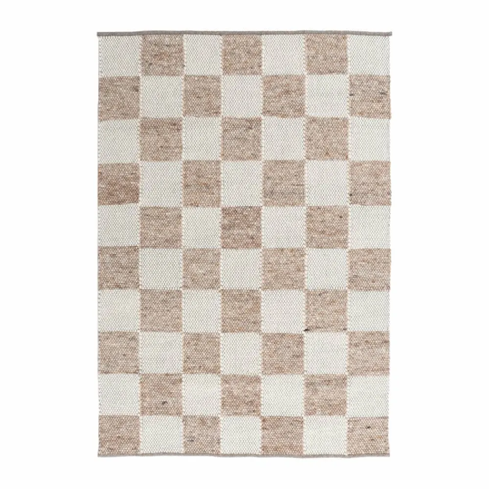 Tisca Gotland Design matta Special Edition Light brown-white nr. 2412 250x350 cm