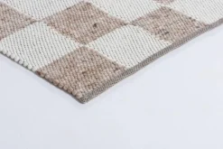 New Tisca Gotland Design matta Special Edition Light brown-white nr. 2412 90x180 cm