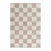 Hot Tisca Gotland Design matta Special Edition Light brown-white nr. 2412 200x200 cm