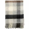 Klippan Yllefabrik Gotland ullpläd 130x200 cm Multi grey