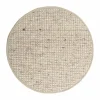 Hot Tisca Greenland Swift round matta Ecru nr. 32 Ø250 cm