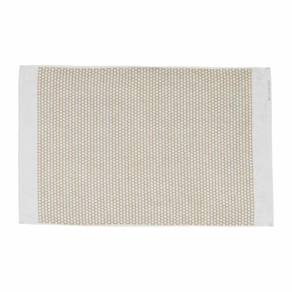 Outlet Mette Ditmer Grid badrumsmatta 50x80 cm Sand-off white