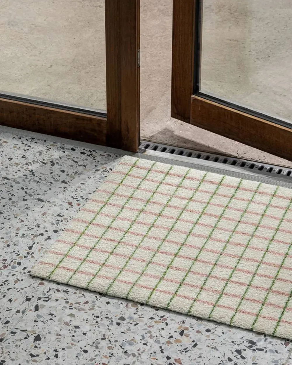Heymat Grid dörrmatta Lime Candycane 85x115 cm