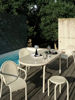 Clearance Tom Dixon Groove karmstol Putty
