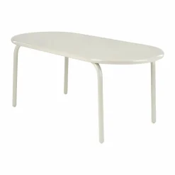 Hot Tom Dixon Groove Obround matbord - Putty 86x186 cm