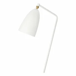 Online GUBI Gräshoppa golvlampa blank Alabaster white