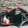 Outlet Fermob Guinguette sidobord utan hjul Black cherry (vinröd)