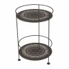 Hot Fermob Guinguette sidobord utan hjul Tonka (brun)