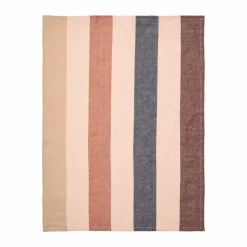 Ferm Living Hale kökshandduk 50x70 cm Cashmere-mocha-indigo blue