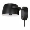 Best Scandi Living Halo vägglampa Ø16 cm Black