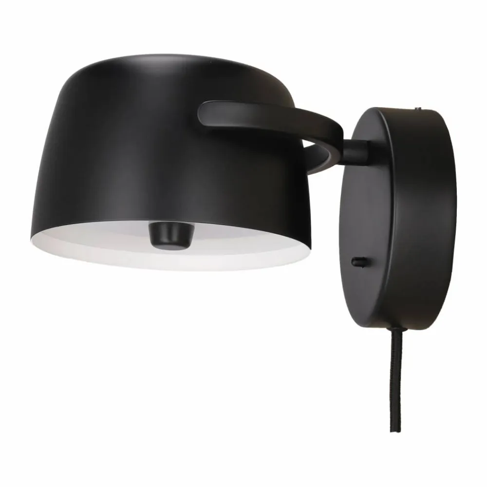 Best Scandi Living Halo vägglampa Ø16 cm Black