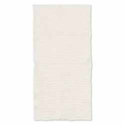 Clearance Ferm Living Handduk ekologisk bomull off-white 50x100 cm