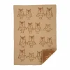 New Klippan Yllefabrik Hand in hand barnfilt 65x90 cm Taupe