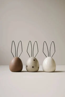 DBKD Hare påskdekoration H18 cm Vanilla