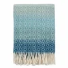 Sale Klippan Yllefabrik Havanna ullpläd Aqua multi