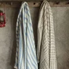 Outlet Almedahls Havet pläd 120x170 cm Blå-offwhite