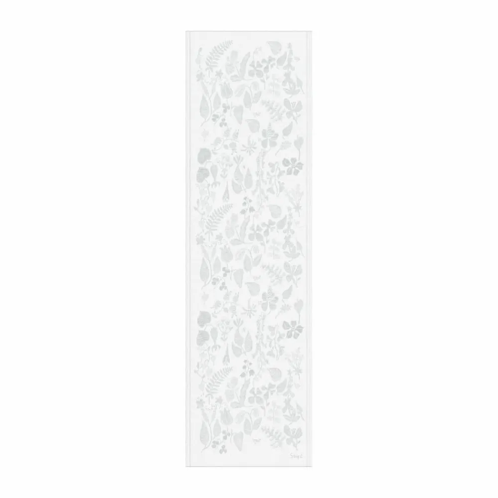 New Ekelund Linneväveri Herbarium löpare 35x120 cm Grå