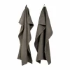 Himla Hetty kökshanduk 50x70 cm 2-pack Charcoal