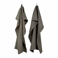 Himla Hetty kökshanduk 50x70 cm 2-pack Charcoal